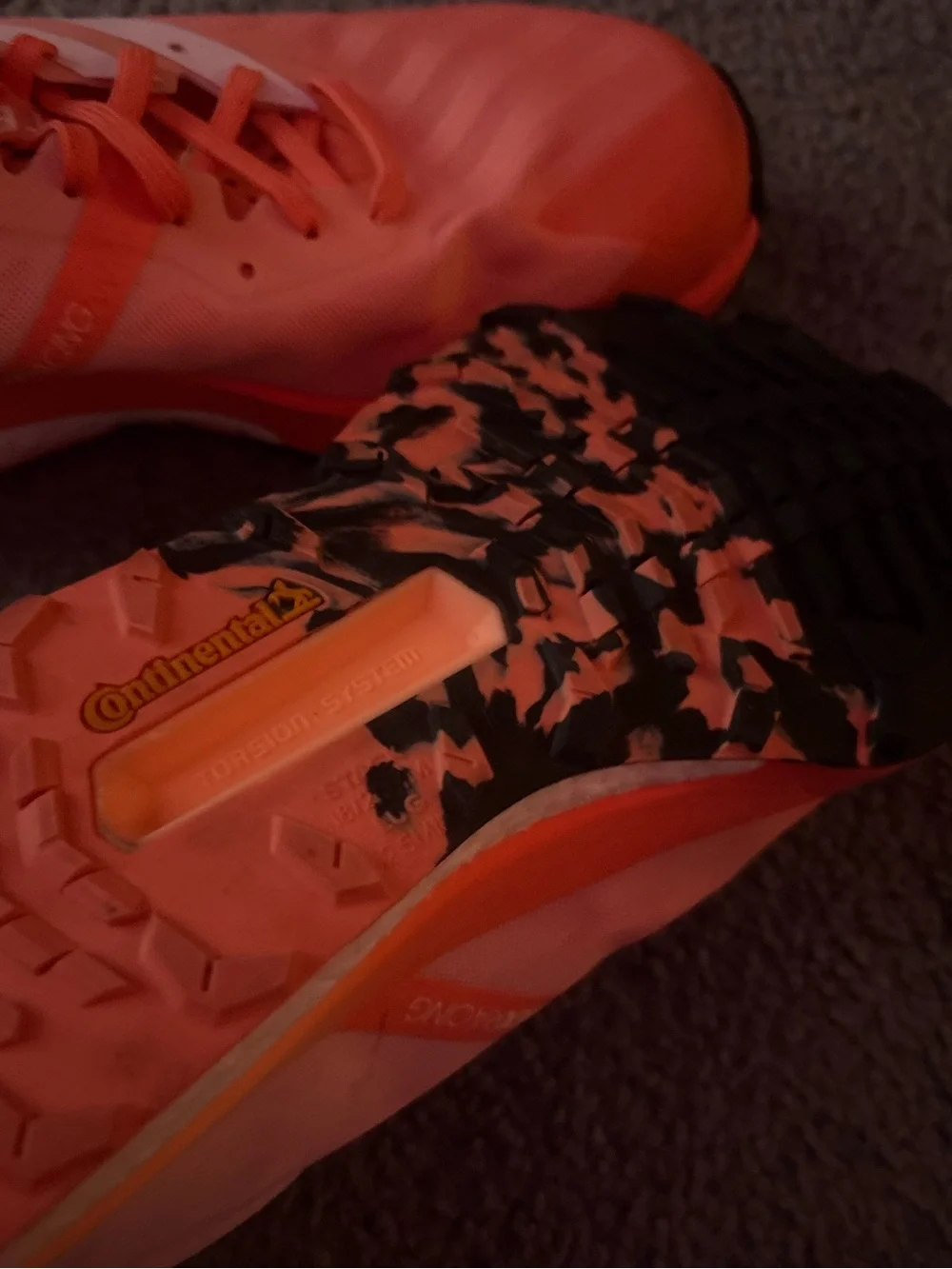 adidas Coral Pink Lightweight Running Shoes